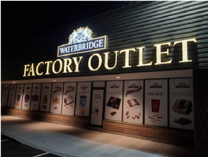 Factory Outlet Business Signs Made by Insight Signs & Graphics in Toronto, ON