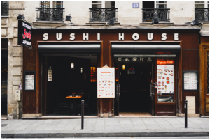 Custom Business Signage for Sushi House